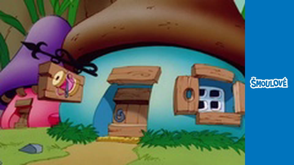 Povoz plný Šmoulů / Zastav se a přivoň k růžím