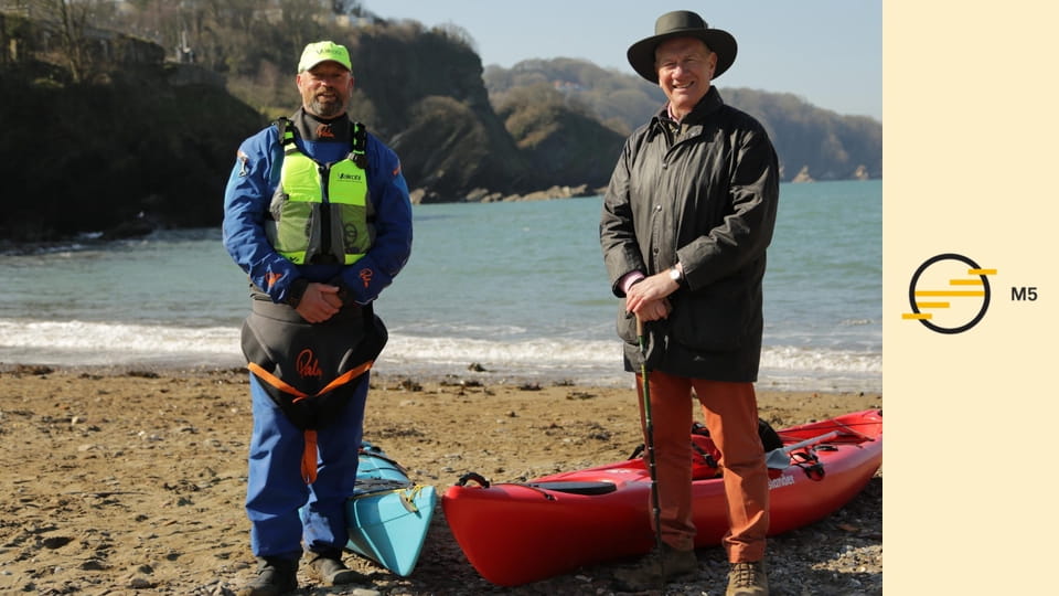 Devon és Cornwall partvidékén Michael Portillóval - Dél-Devon