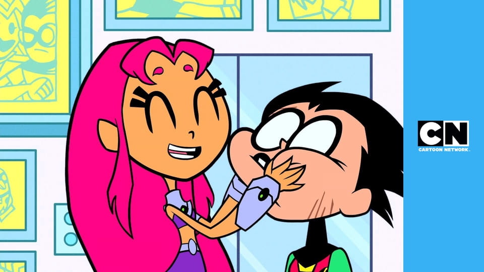 Mladí Titáni do toho! S6E27 - Dětská pusa