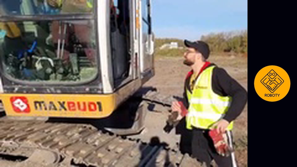 PRACA NA KOPARCE - WYBURZENIA