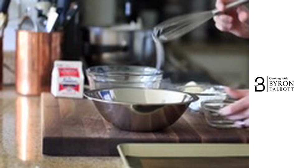 "Candy cane" Macaron