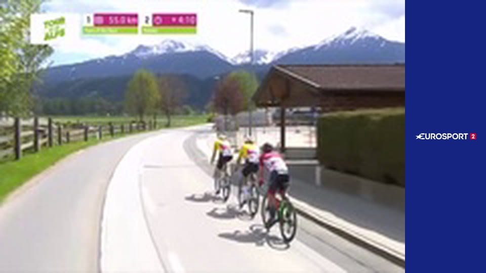 Велоспорт. Тур Альп в Италии. Этап 1.