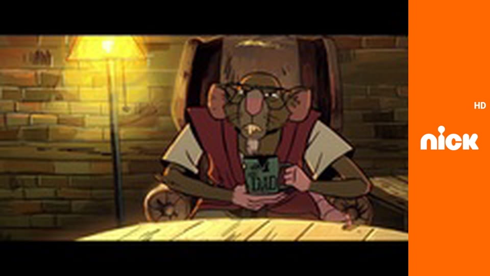 М/с "Оповідки про підлітків-мутантів Черепашок-ніндзя", 1 сезон, 9 с. "Сплінтер та Ейпріл проти Золоториба".