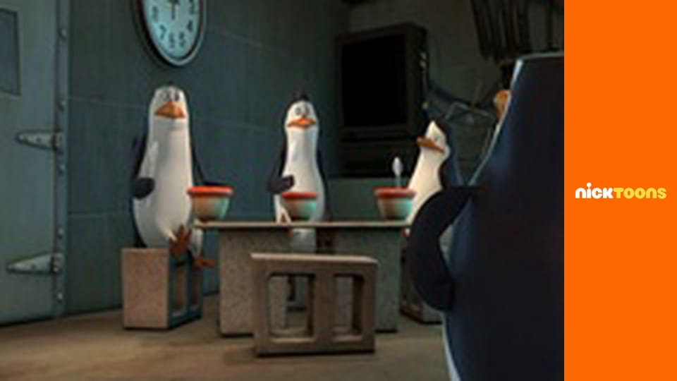 М/с "Пингвины из Мадагаскара", 3 сезон, 2 с. "Лосось для Шкипера / Высоковольтная линька".