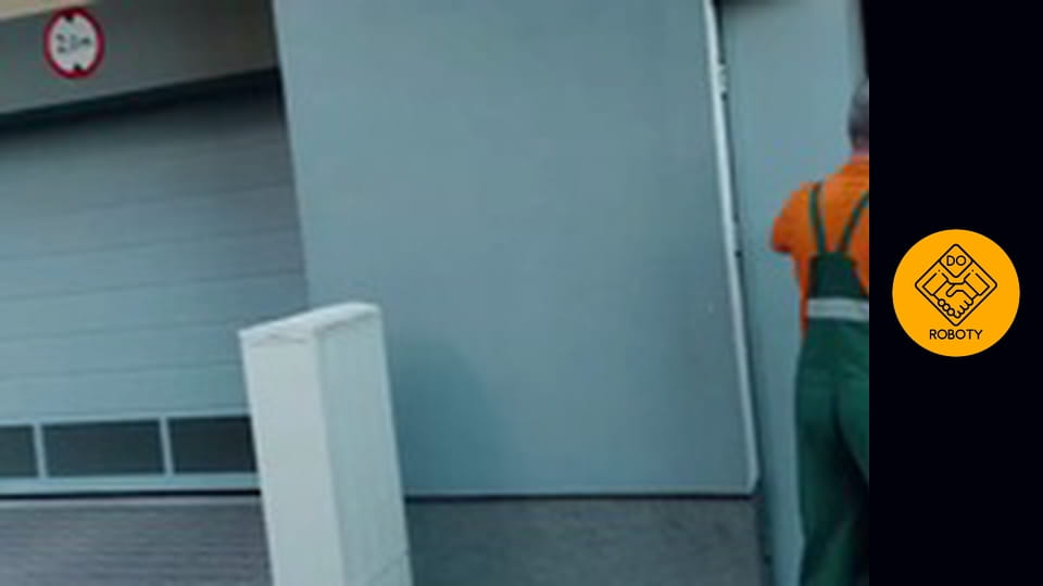 Praca na śmieciarce