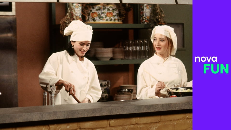 Přátelé S1E19 - Hledá se opičák