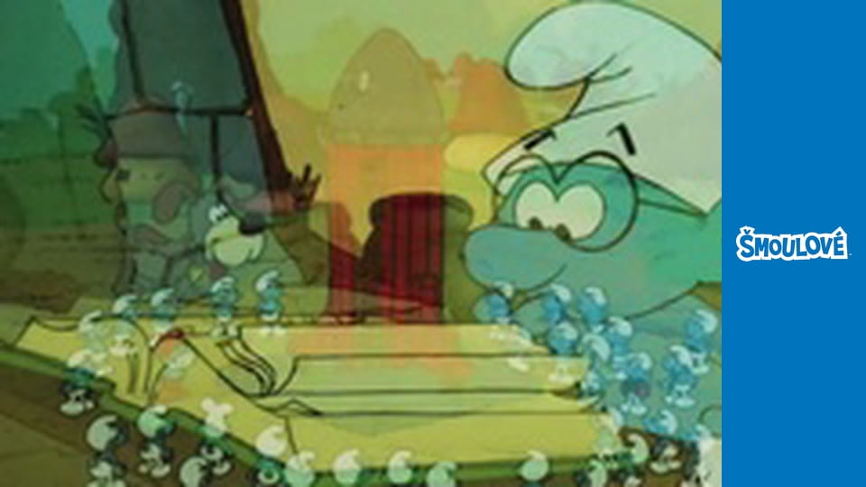 Písečná čarodějnice / Snílek na planetě Šmoulov