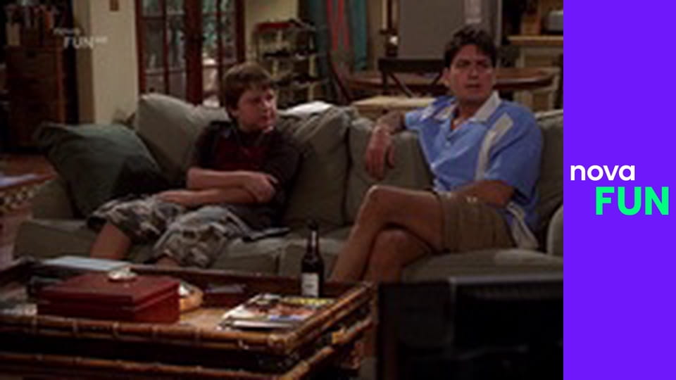 Dva a půl chlapa S4E5 - Živá a prokazatelně plodná žena