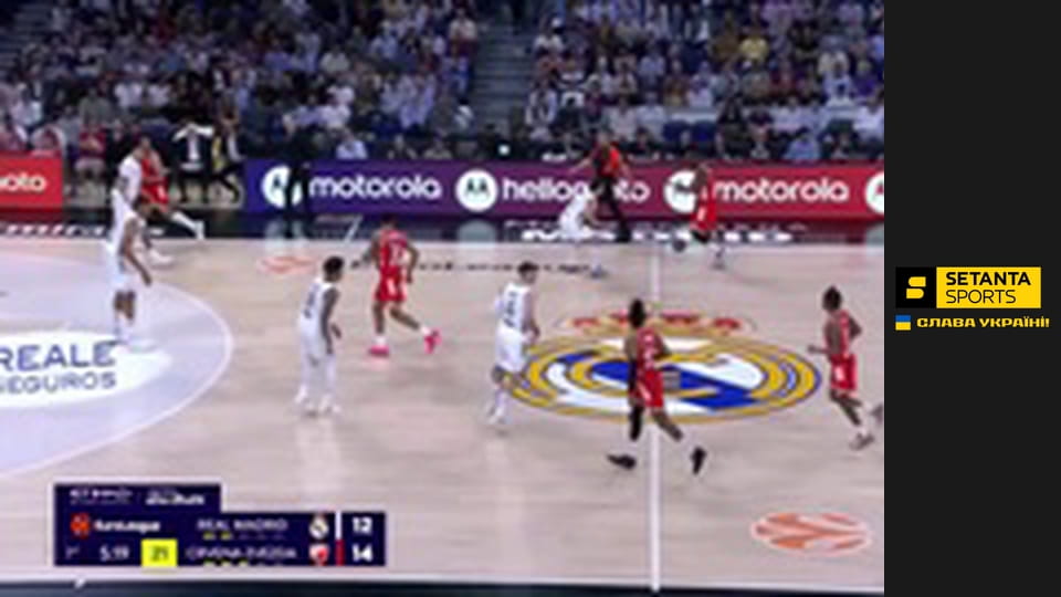 Баскетбол. Євроліга. Реал Мадрид - Црвена Звезда.