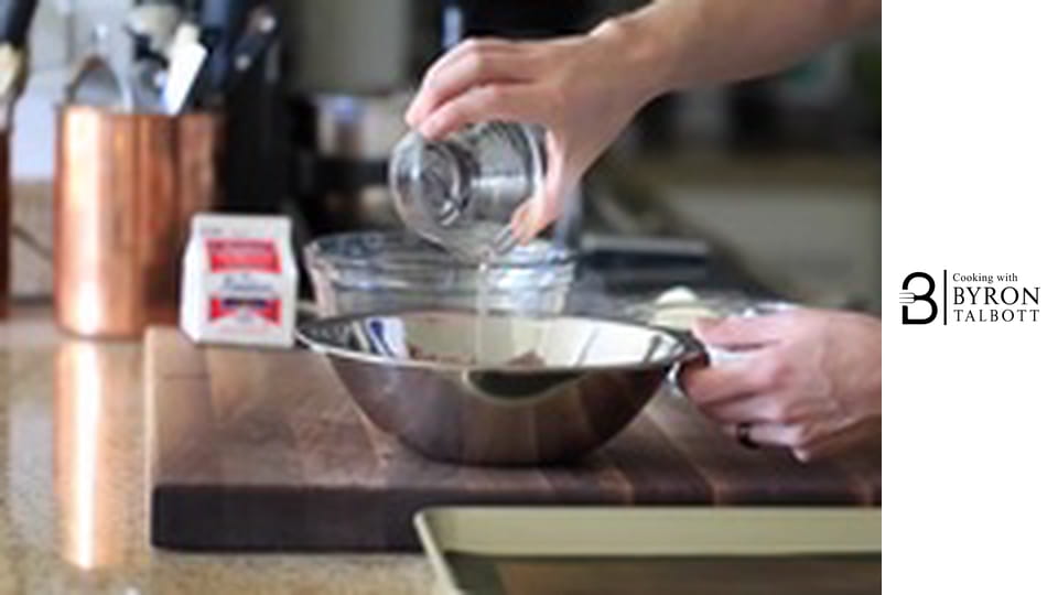 "Candy cane" Macaron