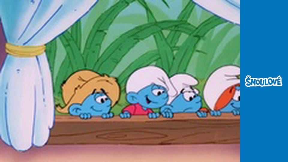 Dlouhonožka / Šmoulí knihomol