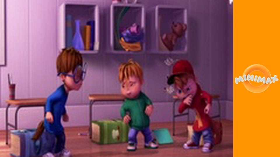 Alvinnn!!! és a mókusok S4E50 - Egy napi robot