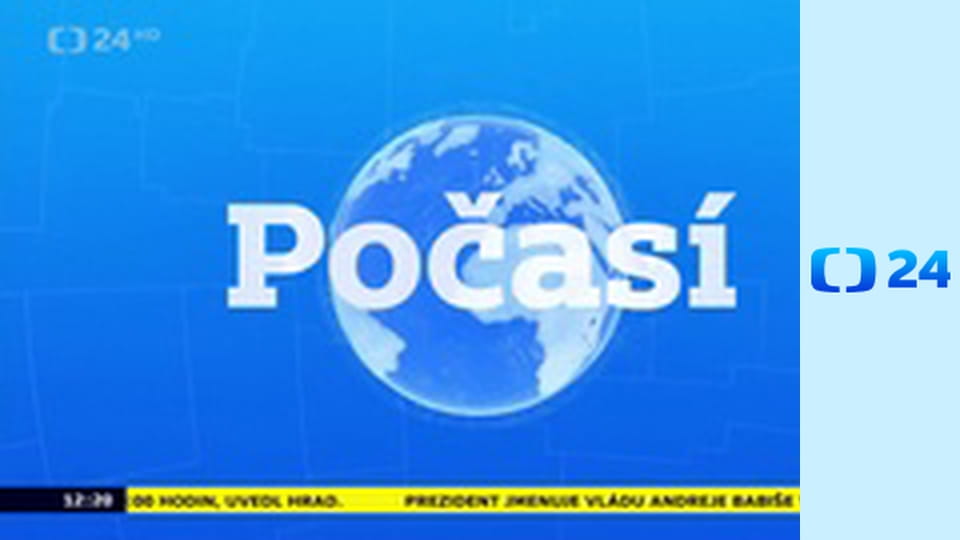 Předpověď počasí, sportovní zprávy