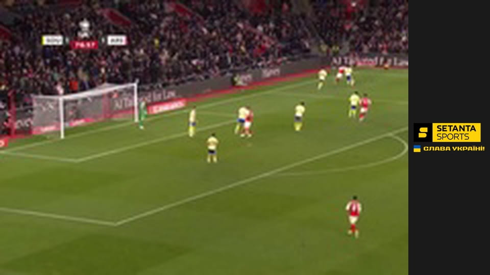 Футбол. Кубок Англії. 1/4 фіналу. Саутгемптон - Арсенал.