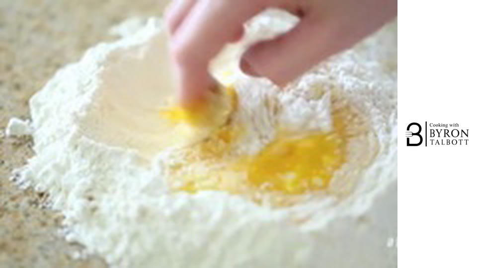 Fettuccini with Lemon Garlic Cream