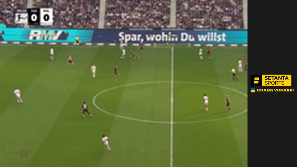 Футбол. Чемпіонат Німеччини. Айнтрахт Франкфурт - РБ Лейпциг.