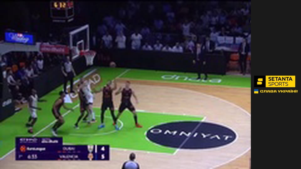 Баскетбол. Євроліга. Дубай - Валенсія.