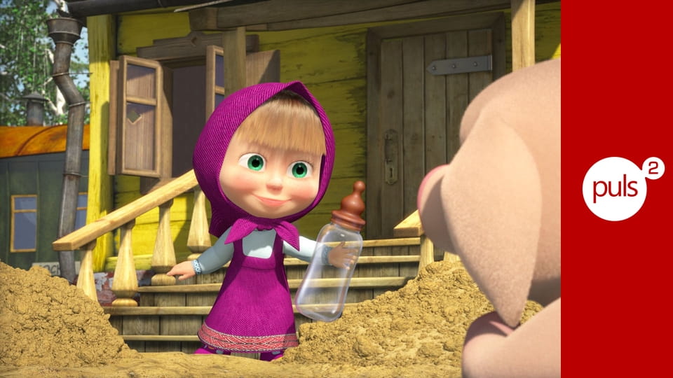 Masza i niedźwiedź S7E11 - Mój mały dziubasek