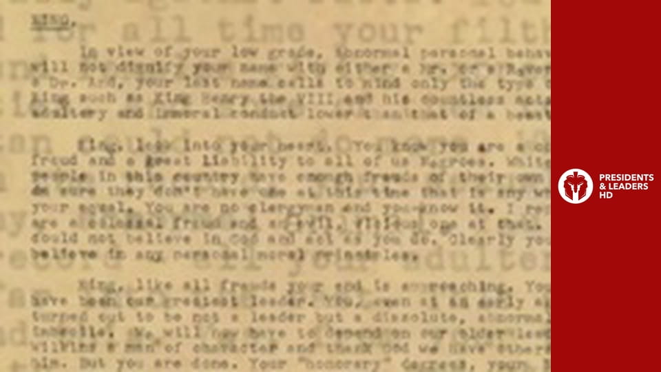 Martin Luther King and the FBI – A Marked Man (MLK)