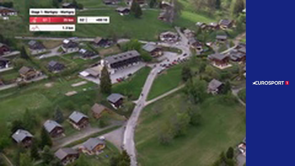 Велоспорт. Тур Романдии в Швейцарии. Этап 1.