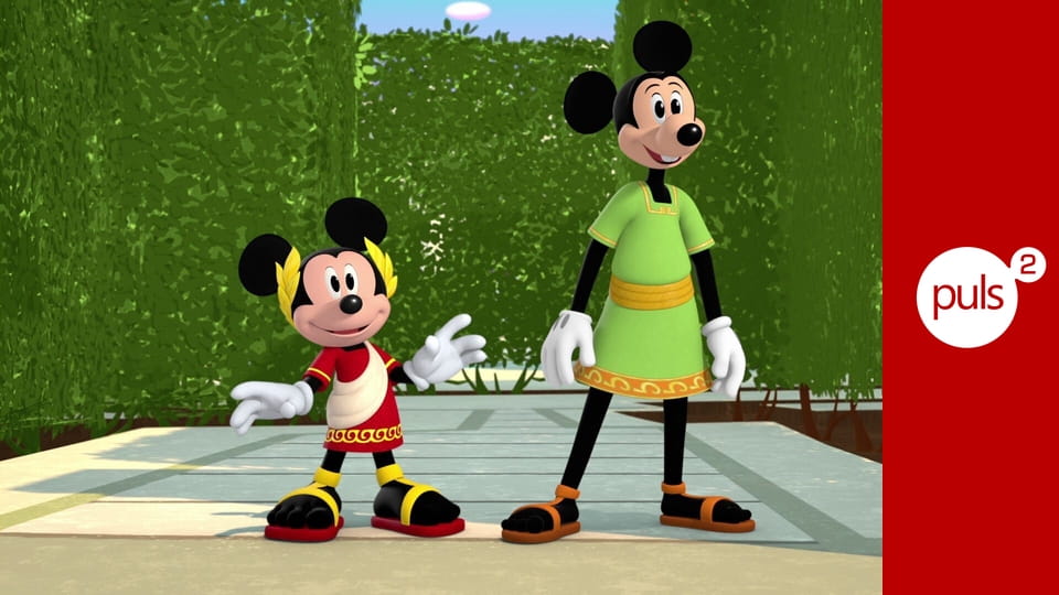 Myszka Miki: Frajdomek S2E40 - Uwaga, tygrys! / Koci, koci żarcik