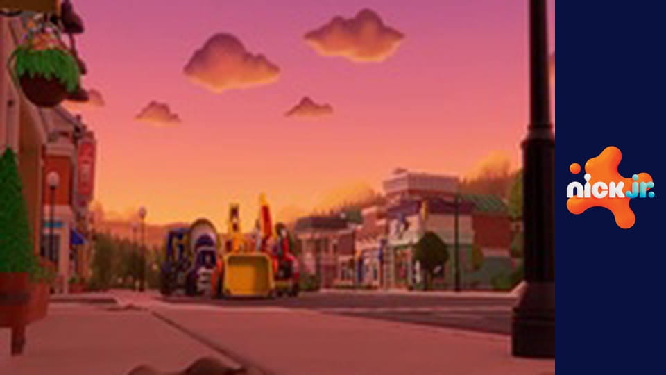 М/с "Крепыш и команда", 1 сезон, 7 с. "Команда строит дом для бобра / Команда чинит дорогу".