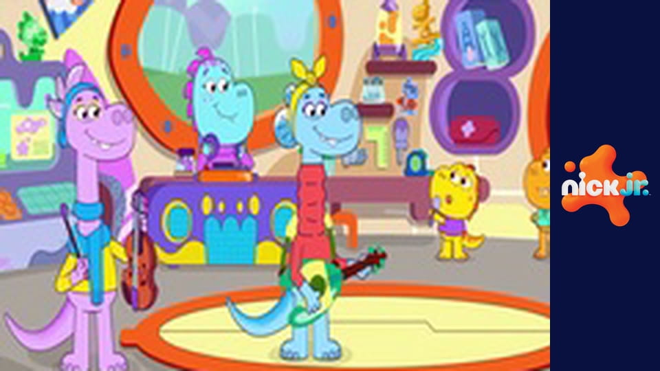 М/с "Тім Рекс у космосі", 1 сезон, 2 с. "Подарунок / Кіно / Вінні".