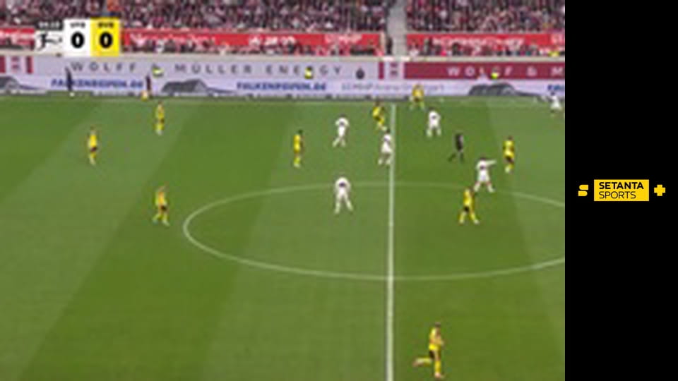 Футбол. Чемпіонат Німеччини. Штутгарт - Боруссія Дортмунд.