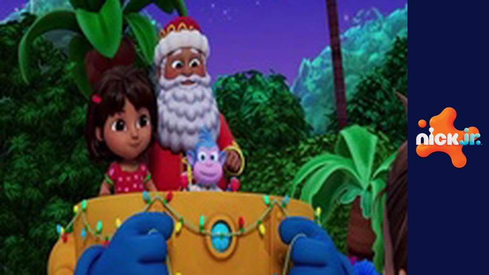 М/с "Дора", 3 сезон, 10 с. "Дора рятує Різдво / Повернення на Сніжну гору".