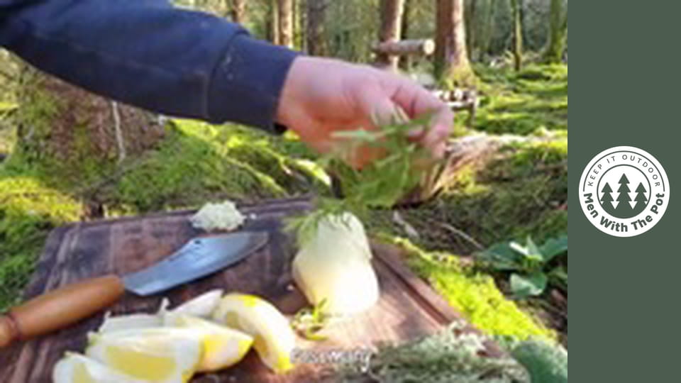 Whole Chicken Prepared in the Forest