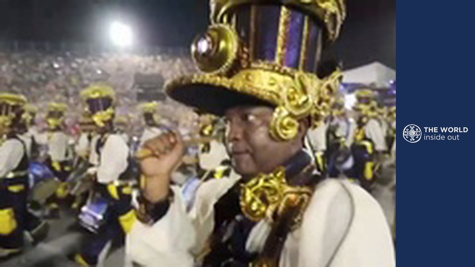 The other side of Rio Carnival and the Mud Parade. Brazil.