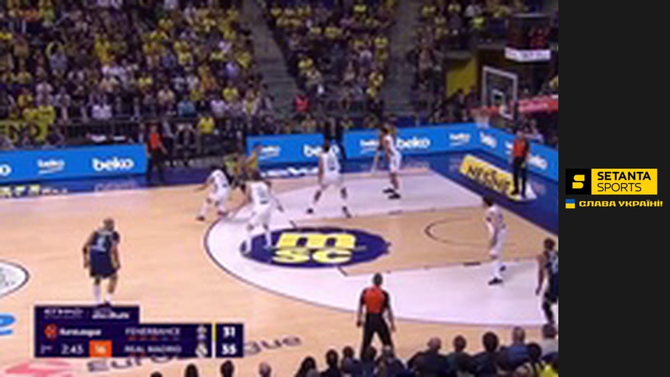 Баскетбол. Євроліга. Фенербахче - Реал Мадрид.