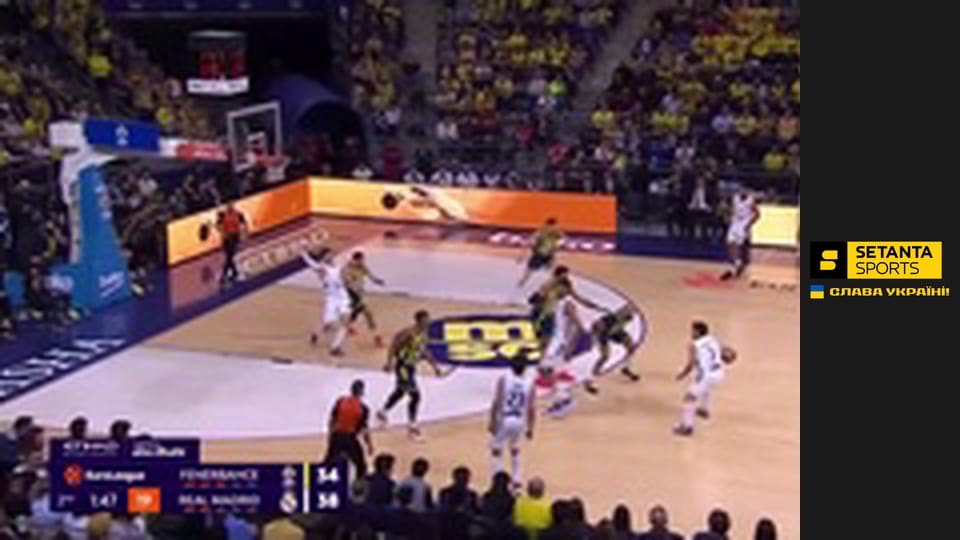 Баскетбол. Євроліга. Фенербахче - Реал Мадрид.