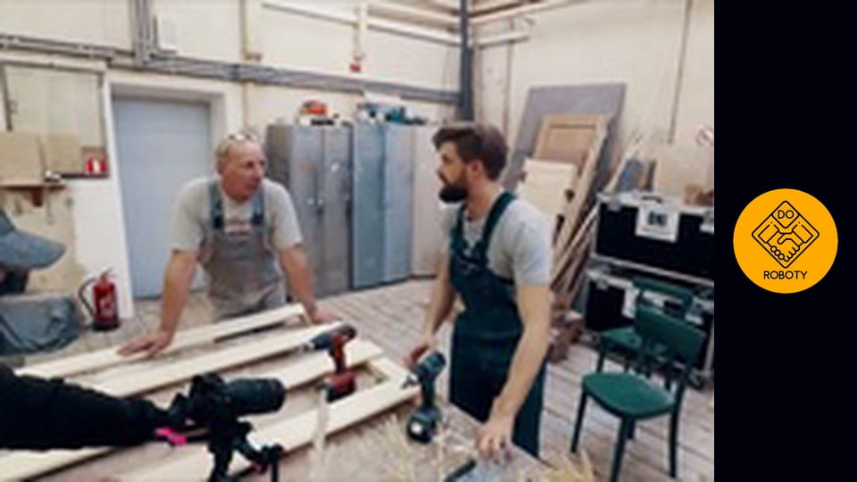 PRACOWAŁEM JAKO STOLARZ W TEATRZE