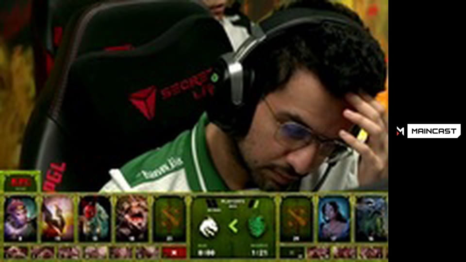 Team Falcons vs Team Spirit. Гра 2. PGL Wallachia Season 8.