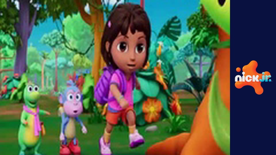 М/с "Дора", 2 сезон, 2 с. "Піньята для мами / Шахрай-невидимка".