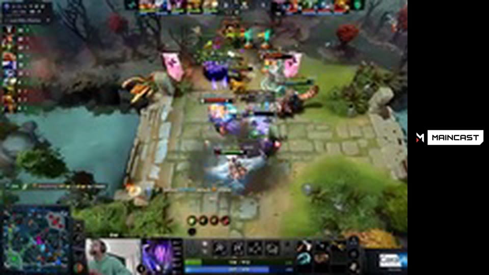 Team Falcons vs Parivision. Гра 2. DreamLeague Season 27.