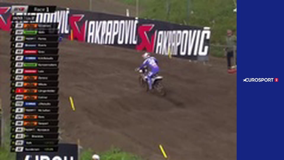 Мотоспорт. Мотокросс. Чемпионат мира. Этап 5 в Пьетрамурате, Италия. Класс MX2. Гонка 1.