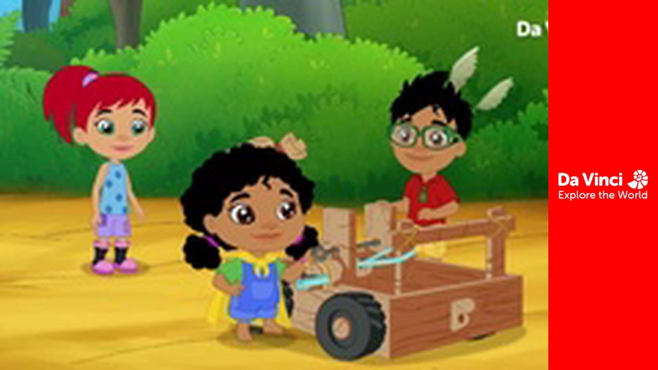 Darwin și Newts - Catapulta