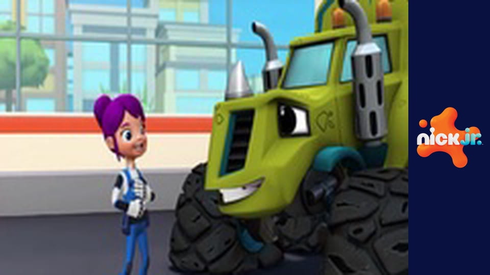 М/с "Блиск і монстромашини", 1 сезон, 5 с. "Стрибучі шини".