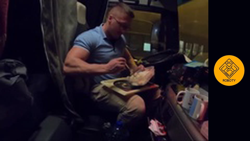 DWUDNIOWA TRASA TIREM *Adrian Trucker Paker