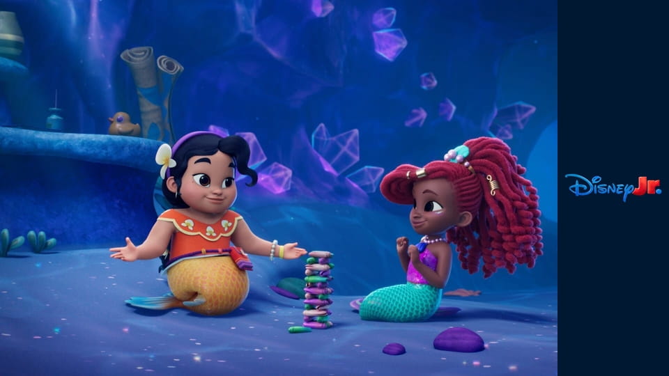 Ariel: Mała Syrenka S2E33 - Niesforny trójząb / Olśniewający pomysł Kaja