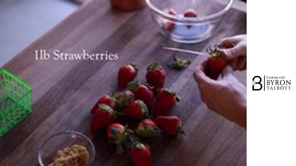 Strawberry and Chocolate Crepe "Cake"