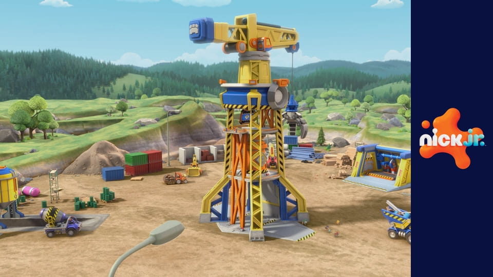 Rubble i jego ekipa S1E7 - Ekipa buduje domek dla bobra / Ekipa naprawia drogę