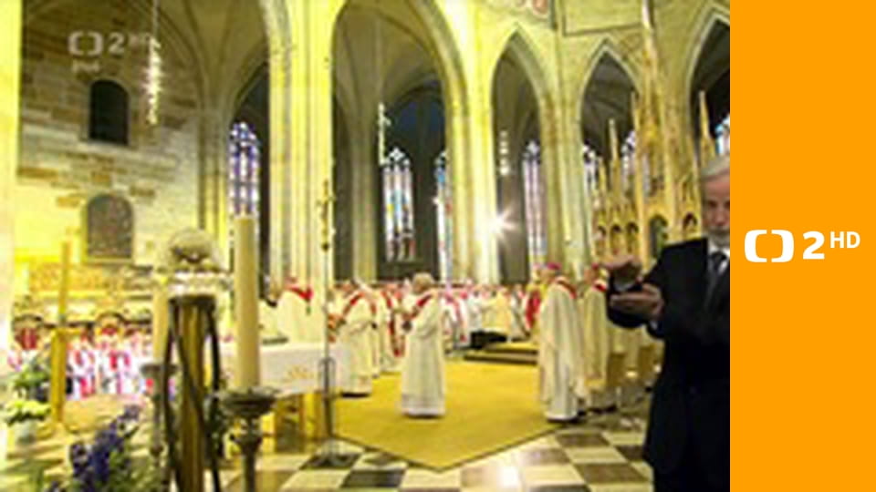 Bohoslužby v České televizi - Slavnostní uvedení nového pražského arcibiskupa na svatovojtěšský stolec