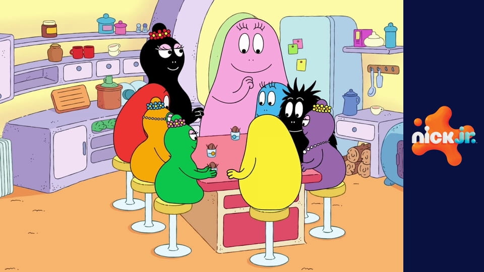 Barbapapa i jego rodzinka S1E6 - Łowcy tajemnic / Bitwa