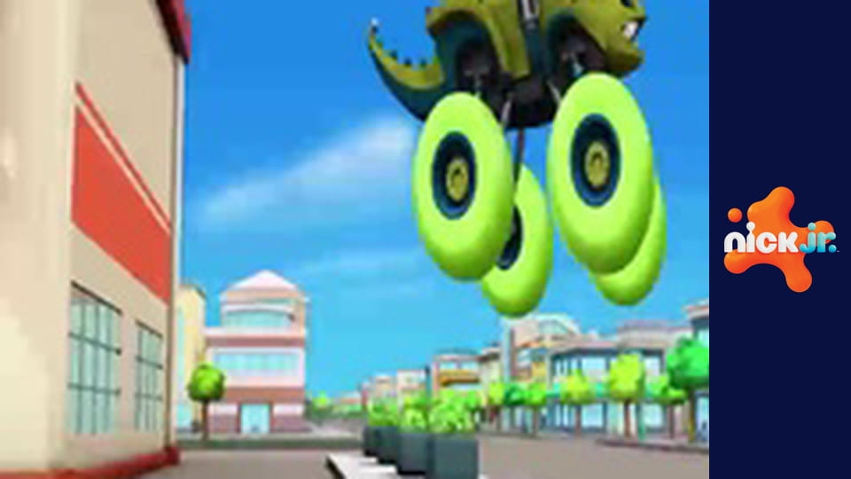 М/с "Блиск і монстромашини", 1 сезон, 5 с. "Стрибучі шини".