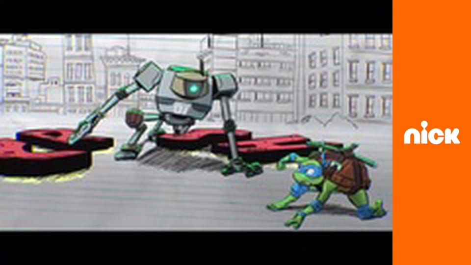 М/с "Оповідки про підлітків-мутантів Черепашок-ніндзя", 1 сезон, 1 с. "Леонардо справляється сам".