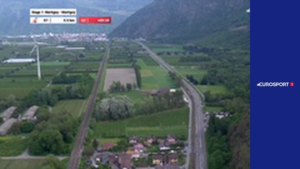 Велоспорт. Тур Романдии в Швейцарии. Этап 1.