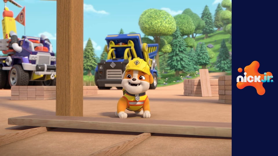 Rubble i jego ekipa S2E25 - Ekipa buduje scenę na dachu / Ekipa naprawia latarnię morską